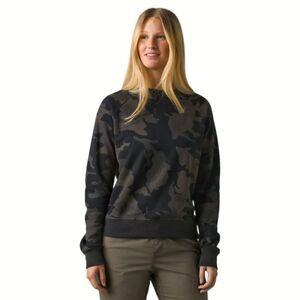pRana NWT Cozy Up Loose Fit Sweatshirt In Black Camo sz XS